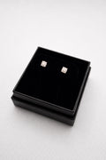 .36 CT Natural Diamond 14K Yellow Gold Stud earrings