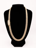 Iced Cuban Link Chain - 10MM/22IN/25.3CT/134.66G