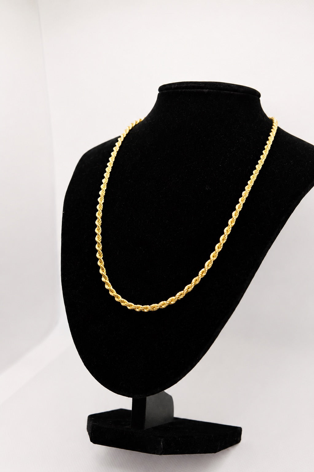 10K Yellow Italian Gold Rope Chain - 2.2mm/20inches/12.97g