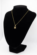 10K Yellow Gold Italian Chain with turtle pendant 1.78g/16in